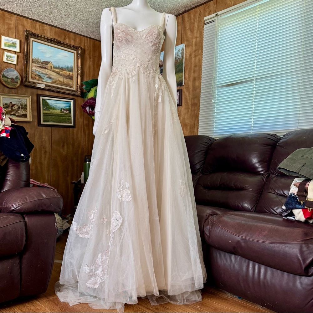 Willowby by Waters Whimsical Boho Fairycore Wedding Gown